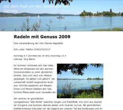 Radeln mit Genuss
