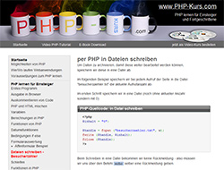 PHP-Kurs.com - PHP programmieren lernen